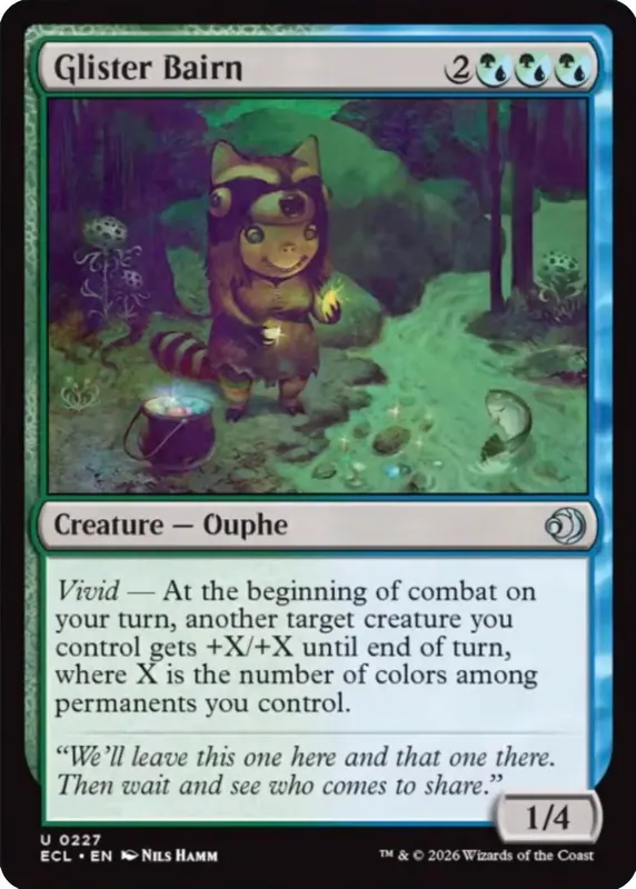 Glister Bairn [Lorwyn Eclipsed]
