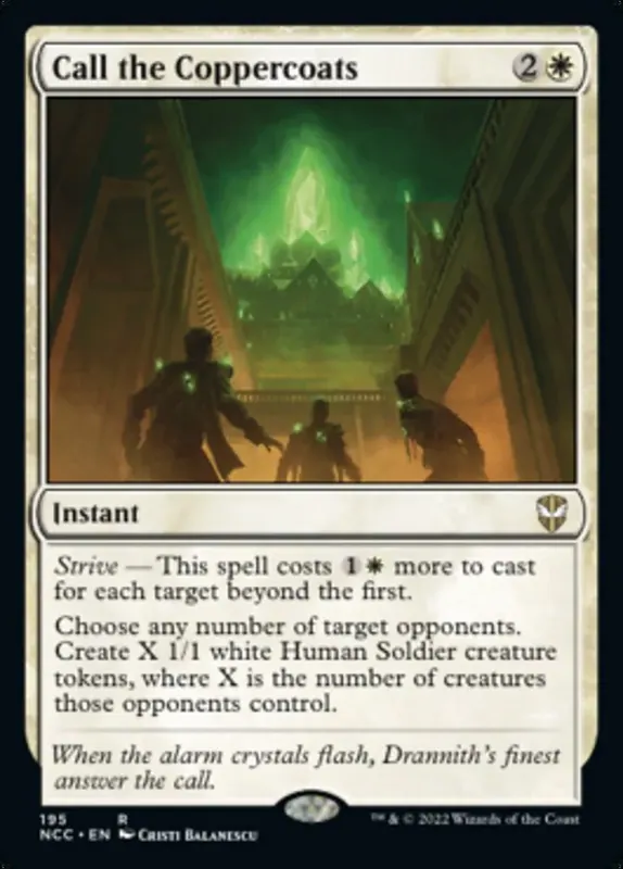 Call the Coppercoats [Streets of New Capenna Commander] - Español