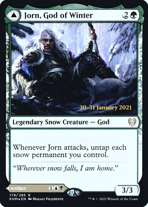Jorn, God of Winter // Kaldring, the Rimestaff [Kaldheim Promos]