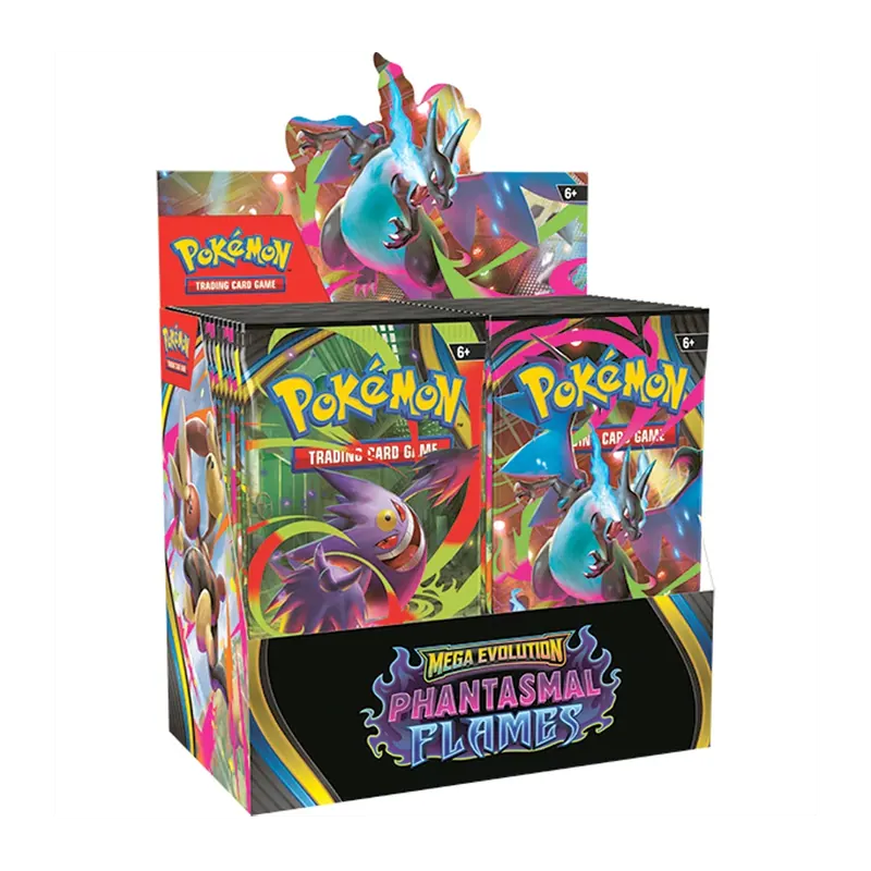Pokémon - Mega Evolution 02 Phantasmal Flames- Booster Display (36 Packs) - Ingles