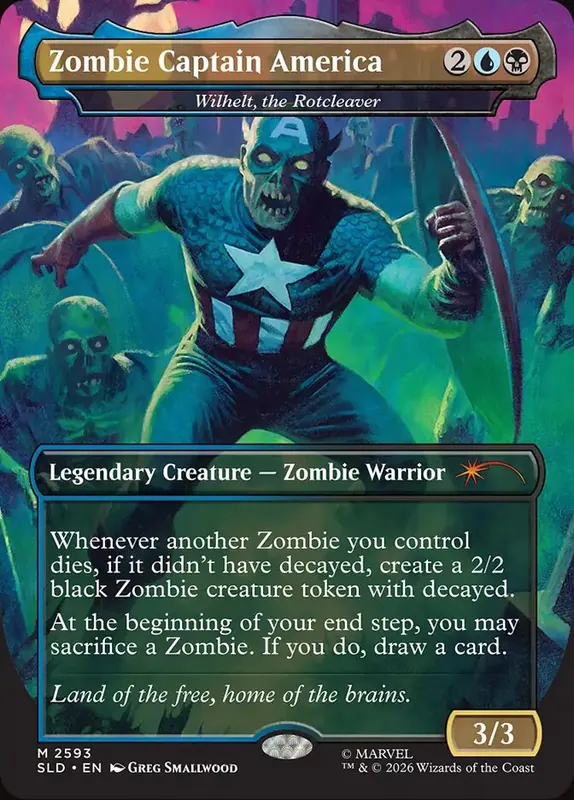Wilhelt, the Rotcleaver [Secret Lair Drop]