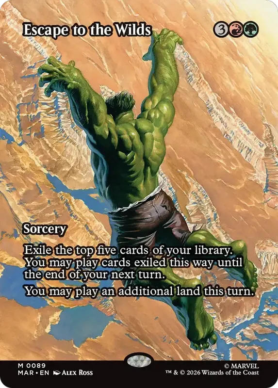 Escape to the Wilds (Borderless) [Marvel Universe: Eternal-Legal]
