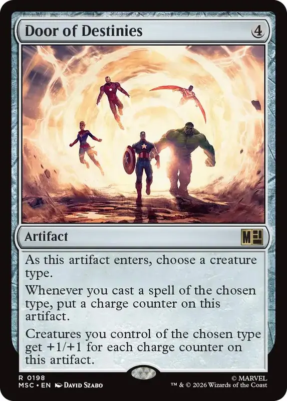 Door of Destinies (Surge Foil) [Marvel Super Heroes Commander]