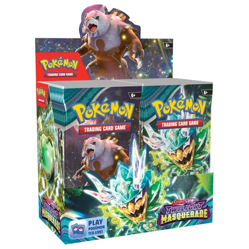 Pokémon - Scarlet & Violet Twilight Masquerade - Booster Box - Ingles