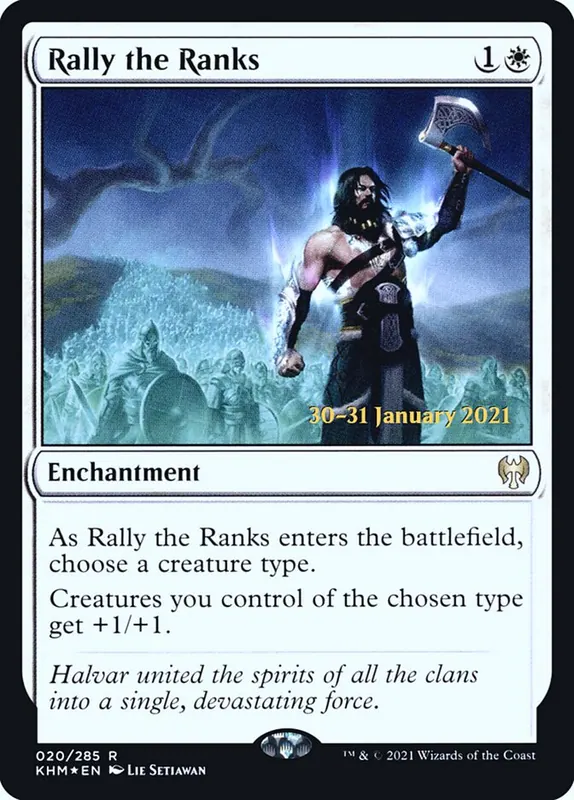 Rally the Ranks [Kaldheim Promos]