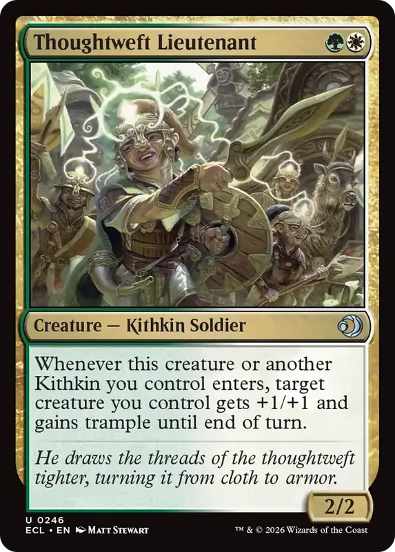 Thoughtweft Lieutenant [Lorwyn Eclipsed]