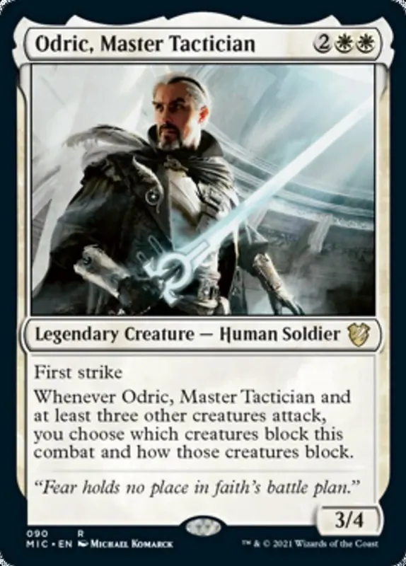 Odric, Master Tactician - Español [Innistrad: Midnight Hunt Commander]