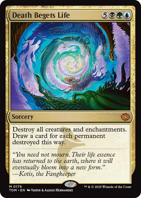 Death Begets Life - Español [Tarkir: Dragonstorm]