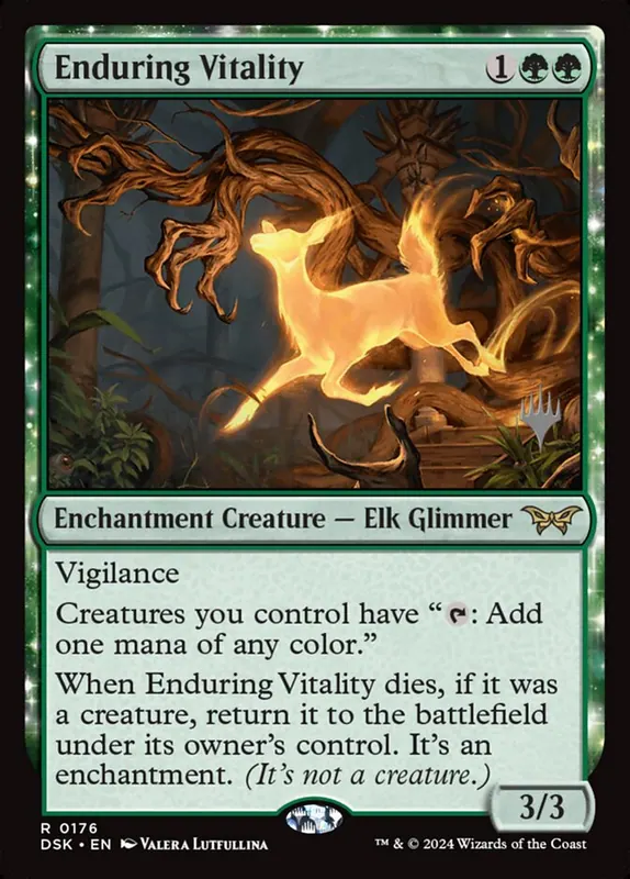 Enduring Vitality [Duskmourn: House of Horror Promos]