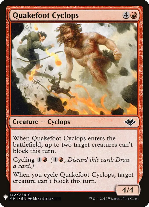 Quakefoot Cyclops [The List]