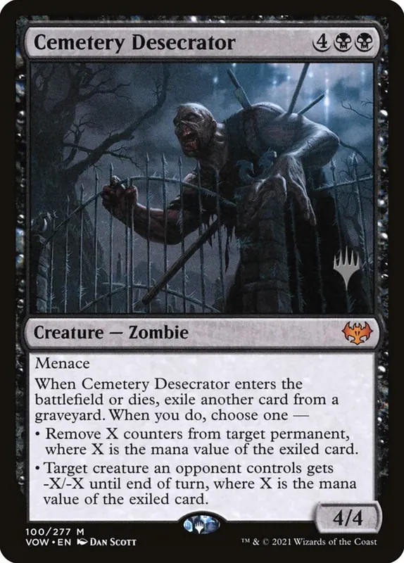 Cemetery Desecrator [Innistrad: Crimson Vow Promos]