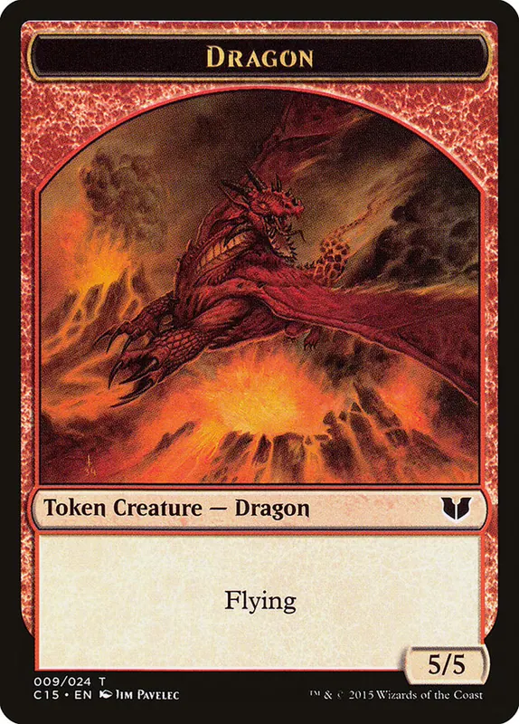 Dragon [Commander 2015 Tokens]