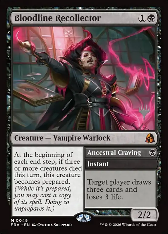 Bloodline Recollector // Ancestral Craving [Reality Fracture Promos]