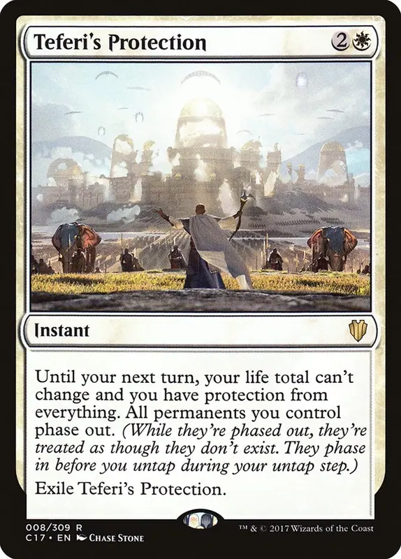 Teferi's Protection [Commander 2017] - Japones