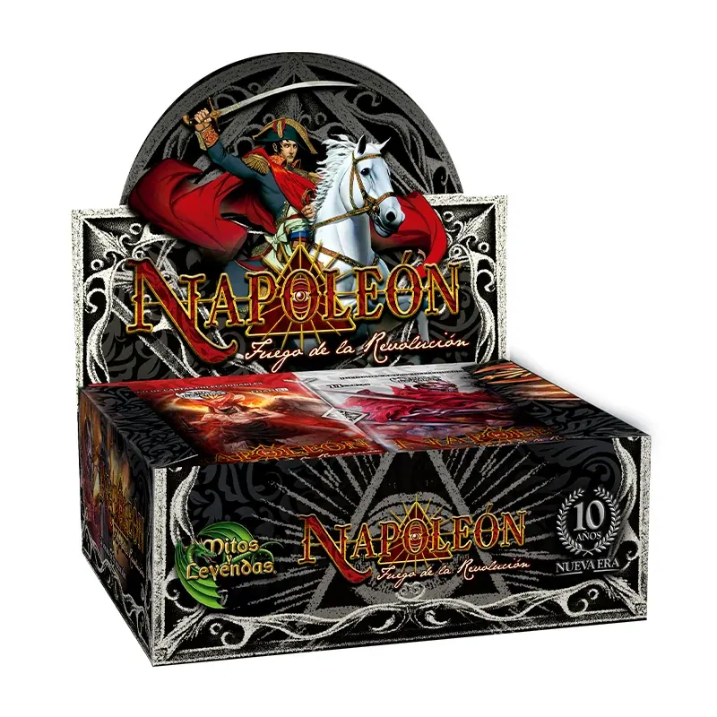 Mitos y Leyendas Display De Sobres – Napoleón, Fuego de la Revolución