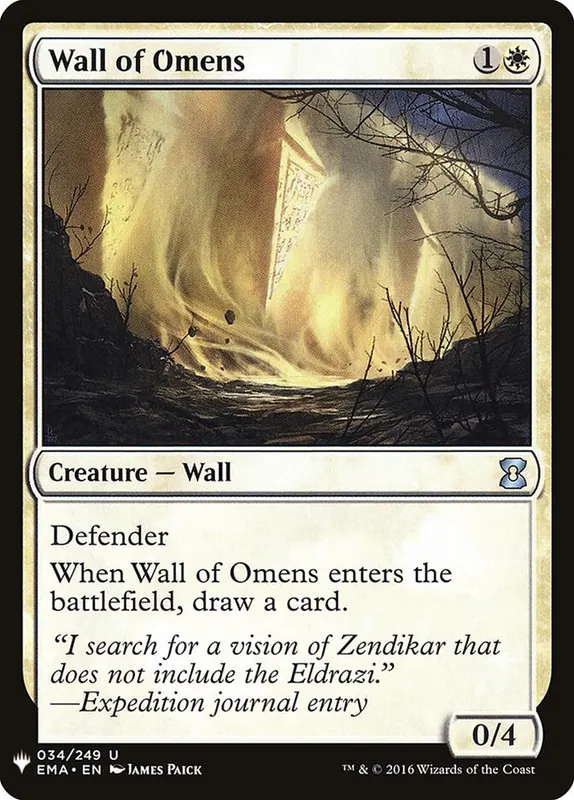 Wall of Omens [The List]