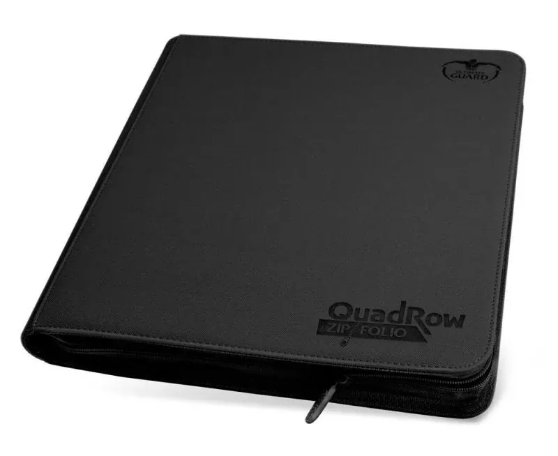 UG PORTAFOLIO 12 POCKET QUADROW ZIPFOLIO BLACK