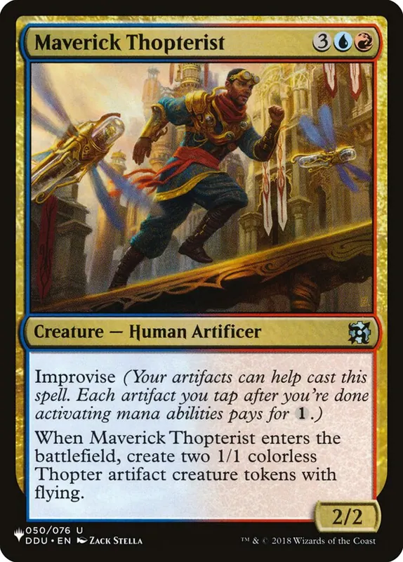 Maverick Thopterist [The List]