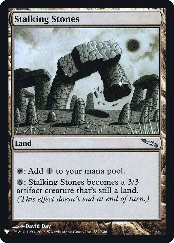 Stalking Stones [The List]