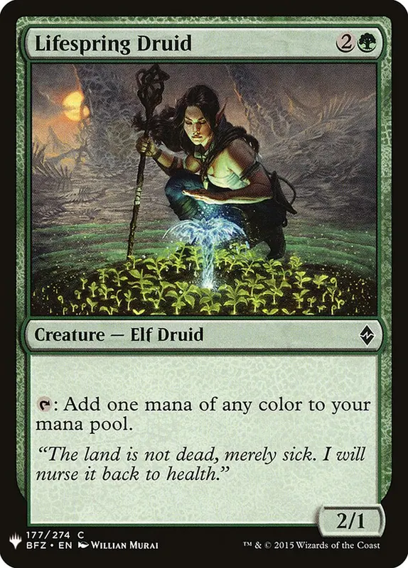 Lifespring Druid [The List]