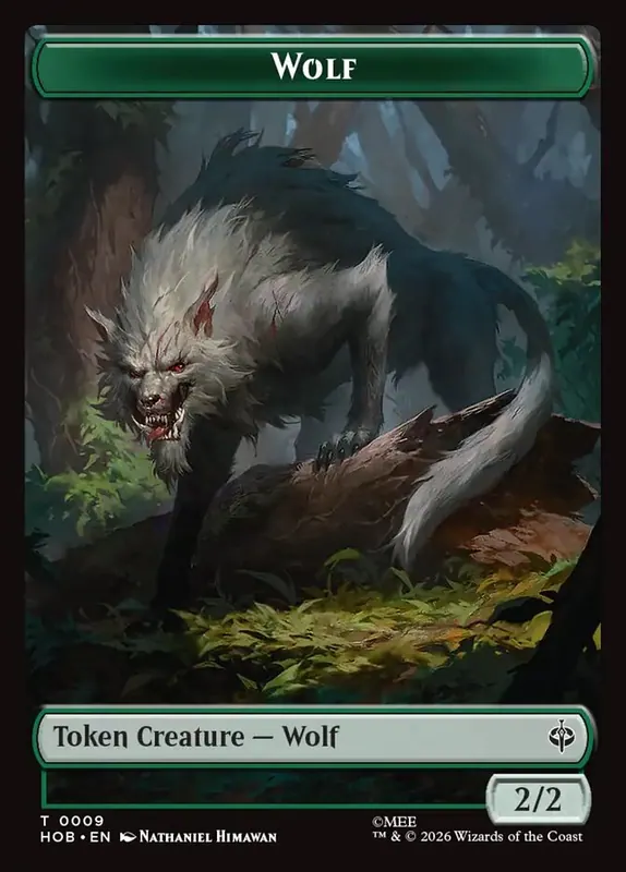 Wolf [The Hobbit Tokens]