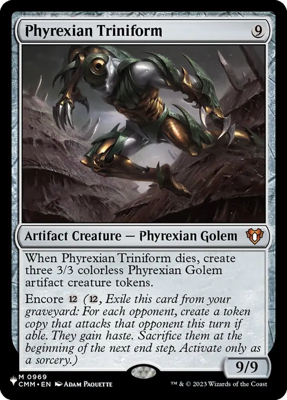 Phyrexian Triniform [The List]