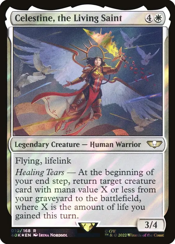 Celestine, the Living Saint [Warhammer 40,000 Commander]
