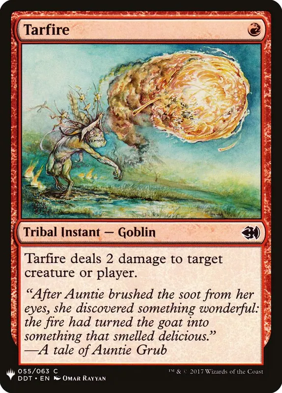 Tarfire [The List]