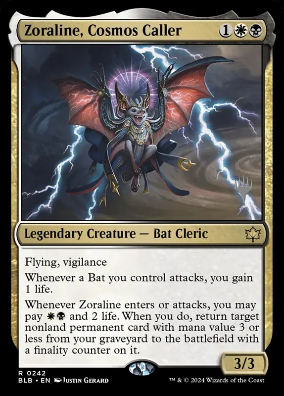 Zoraline, Cosmos Caller [Bloomburrow Promos]