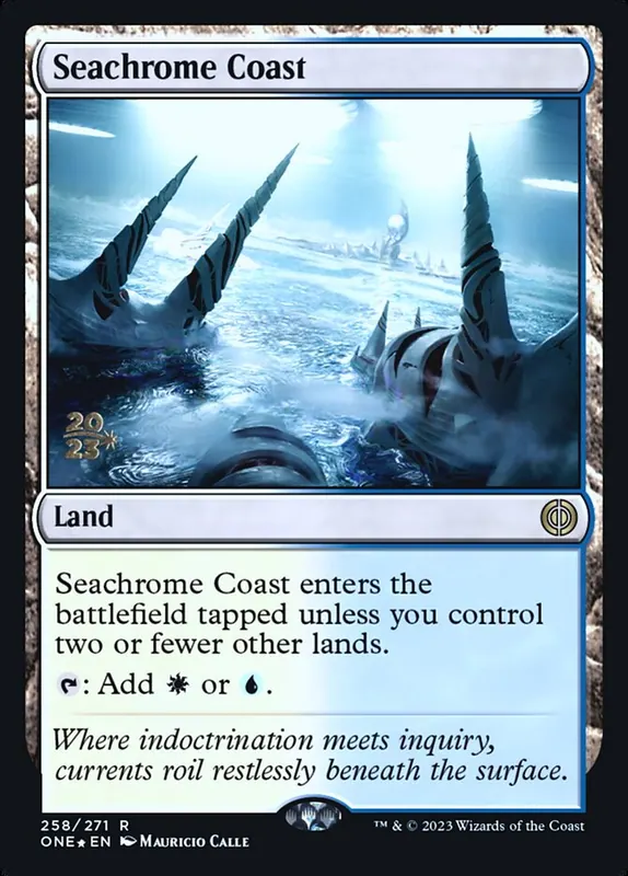 Seachrome Coast [Phyrexia: All Will Be One Promos]