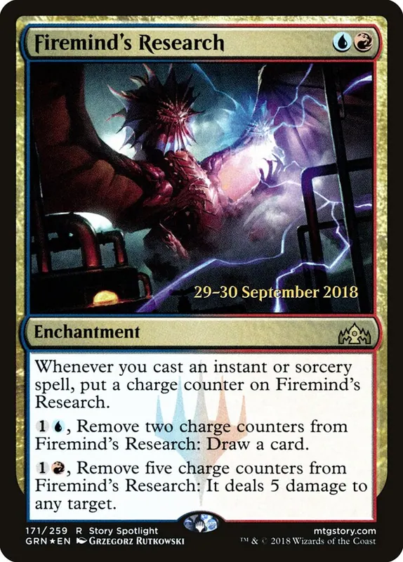 Firemind's Research [Guilds of Ravnica Promos]