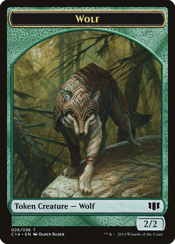 Wolf [Commander 2014 Tokens]