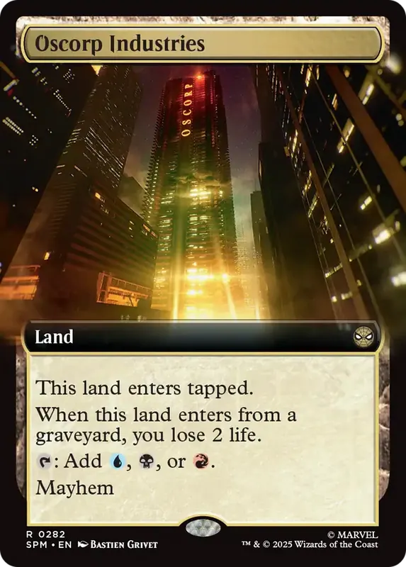 Oscorp Industries (Extended Art) [Marvel's Spider-Man]