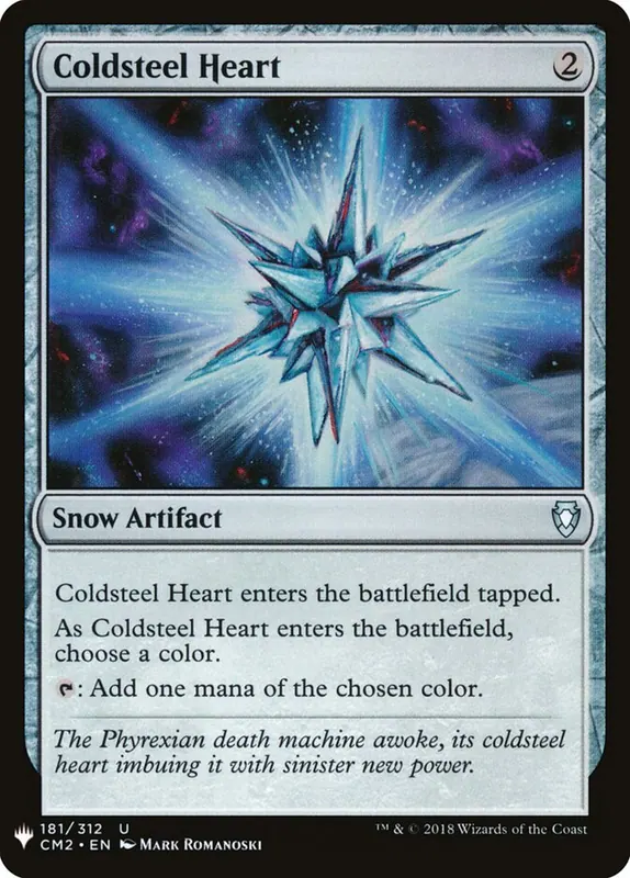 Coldsteel Heart [The List]