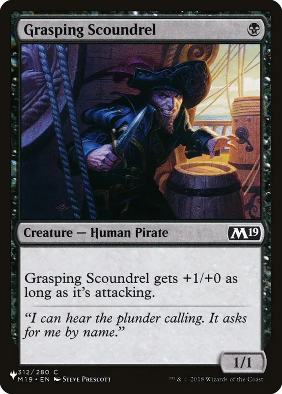 Grasping Scoundrel [The List]