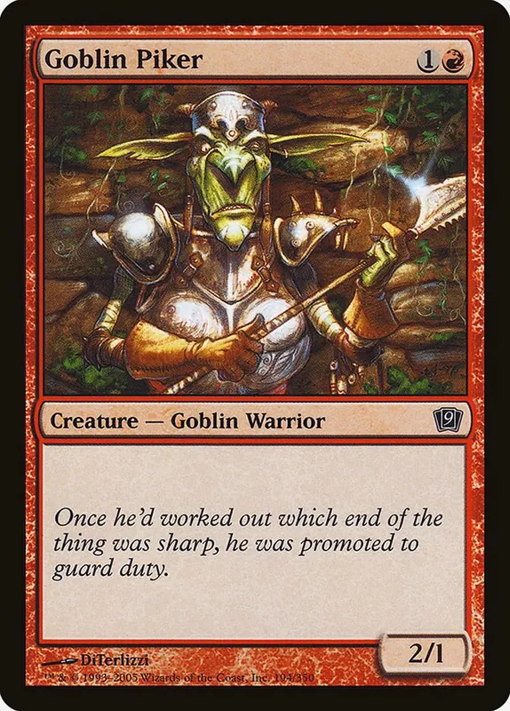 Goblin Piker [Ninth Edition]