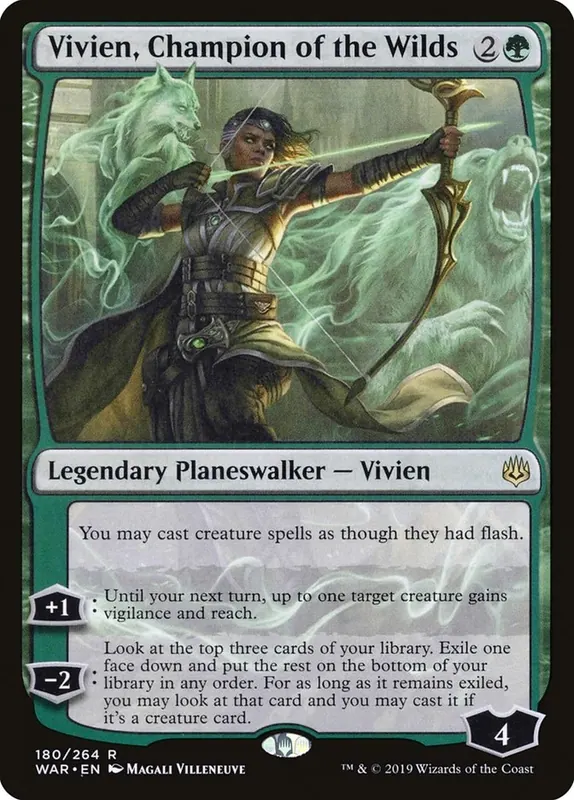 Vivien, Champion of the Wilds - Español [War of the Spark]