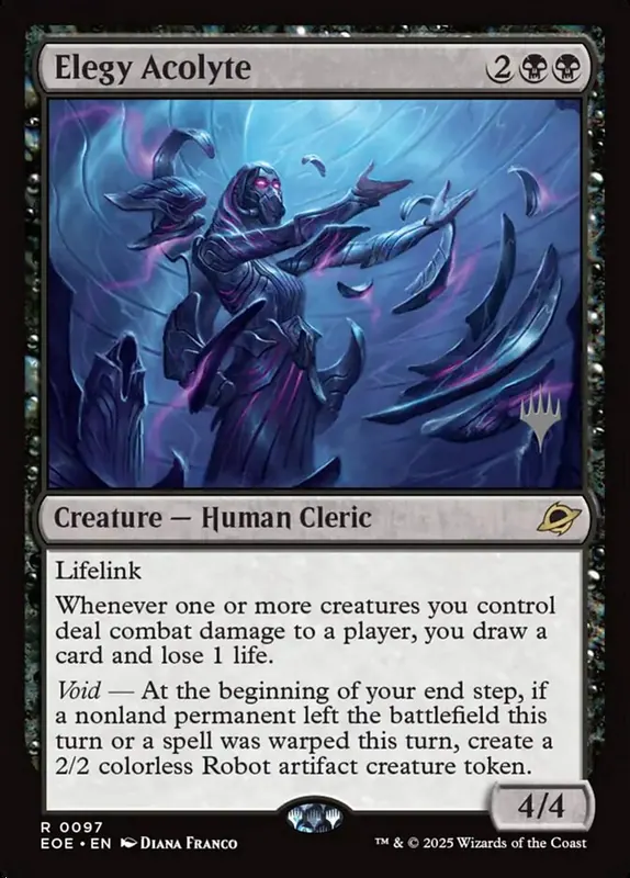 Elegy Acolyte [Edge of Eternities Promos]