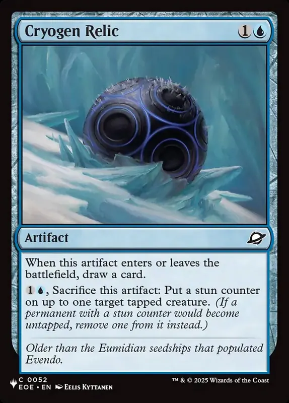 Cryogen Relic [The List]