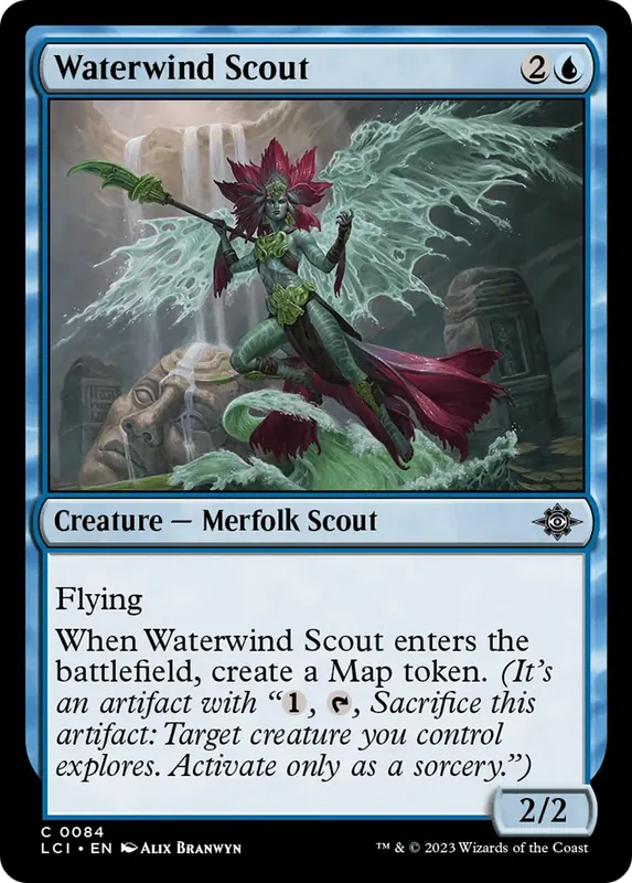Waterwind Scout [The Lost Caverns of Ixalan]