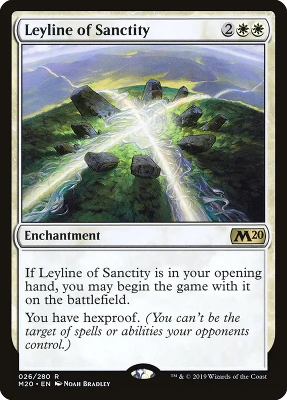 Leyline of Sanctity - Español [Core Set 2020]