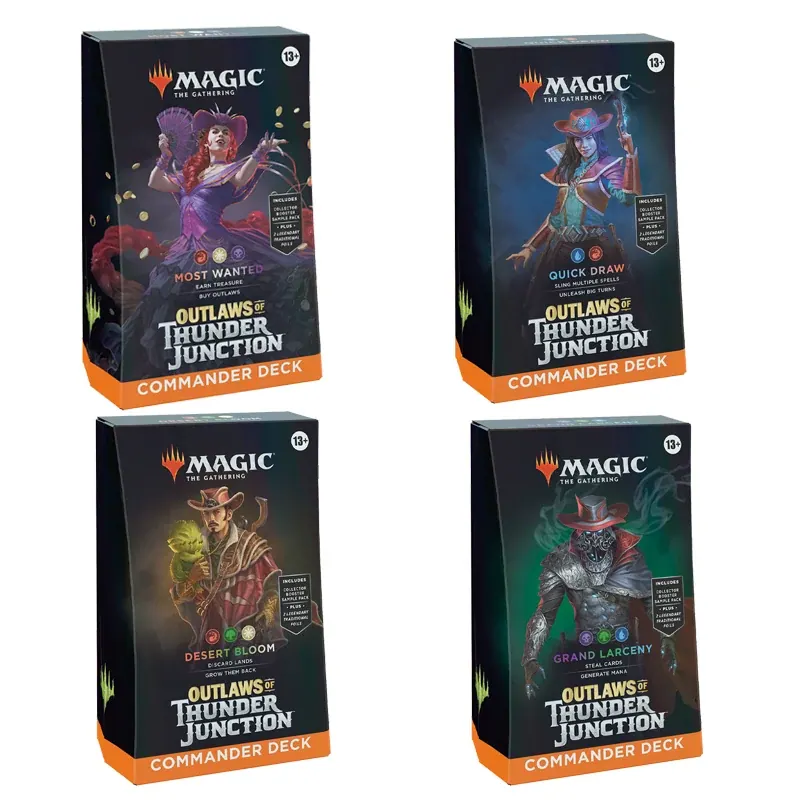 Mtg  Outlaws of Thunder Junction - Commander Decks - Ingles
