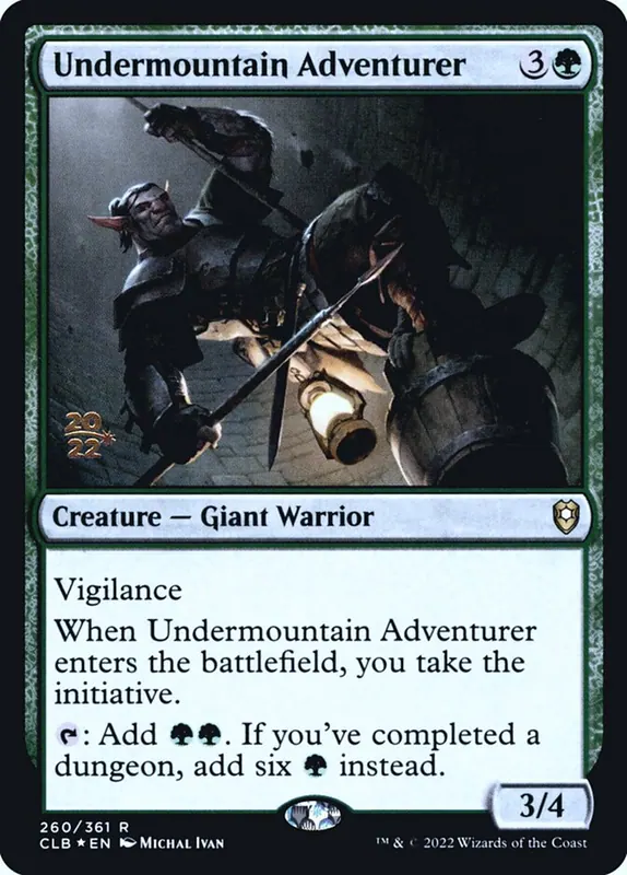 Undermountain Adventurer [Battle for Baldur's Gate Promos]