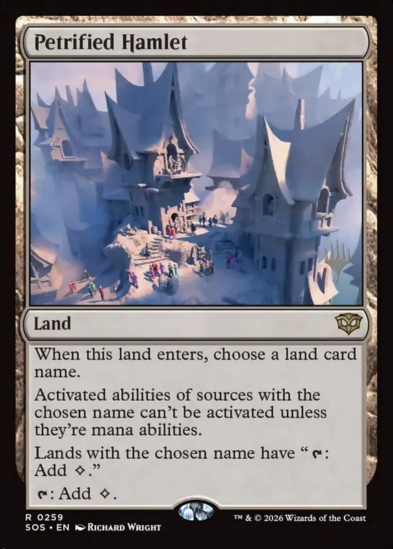 Petrified Hamlet [Secrets of Strixhaven Promos]