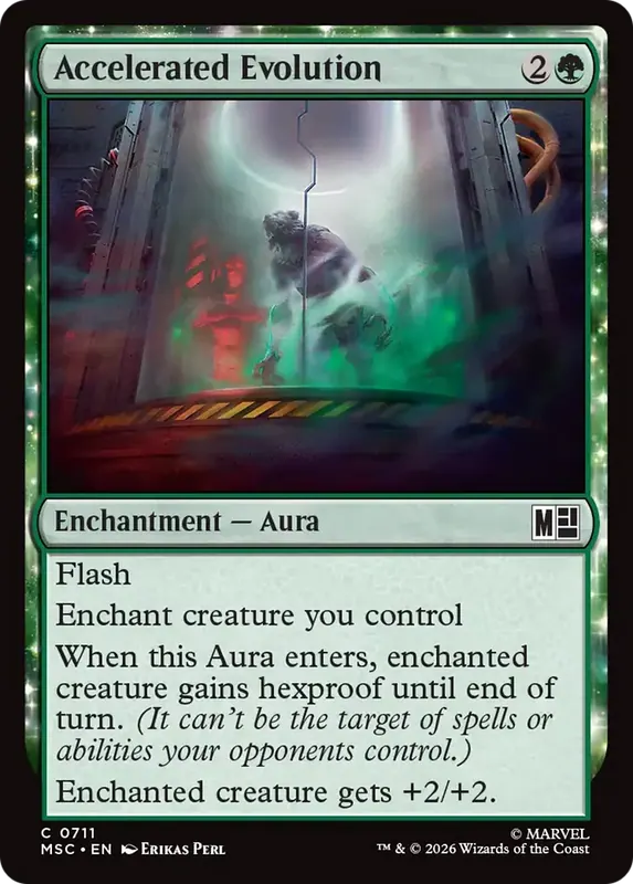 Accelerated Evolution [Marvel Super Heroes Commander]