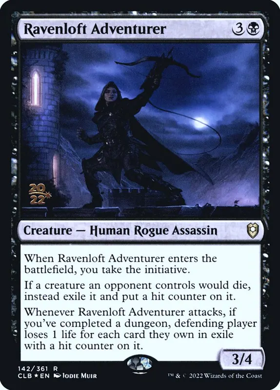 Ravenloft Adventurer [Battle for Baldur's Gate Promos]