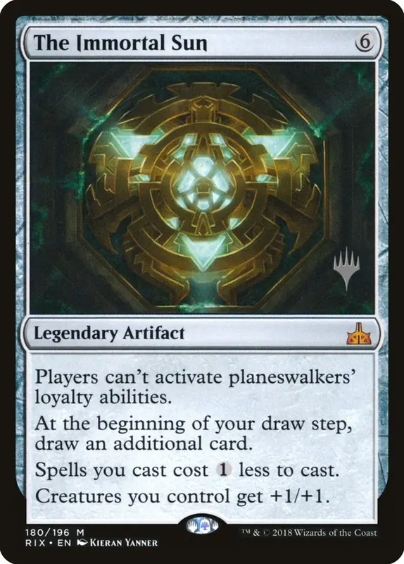 The Immortal Sun (Promo Pack) [Rivals of Ixalan Promos] - Español