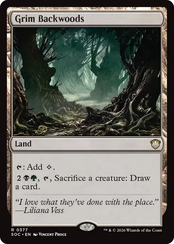 Grim Backwoods [Secrets of Strixhaven Commander]