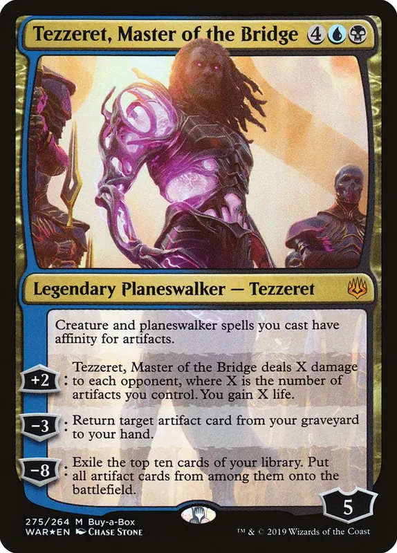Tezzeret, Master of the Bridge (Buy-A-Box) [War of the Spark] - Español