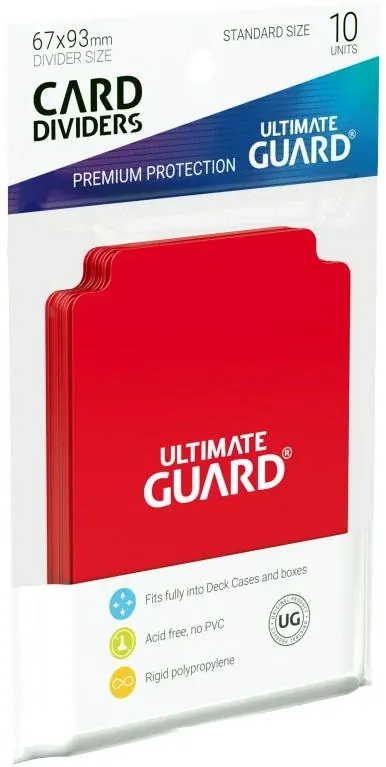 ULTIMATE GUARD SEPARADOR DE CARTAS RED